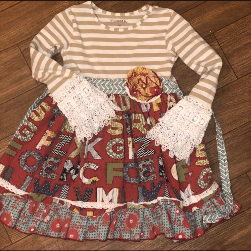 Mustard pie 4t dress/top
